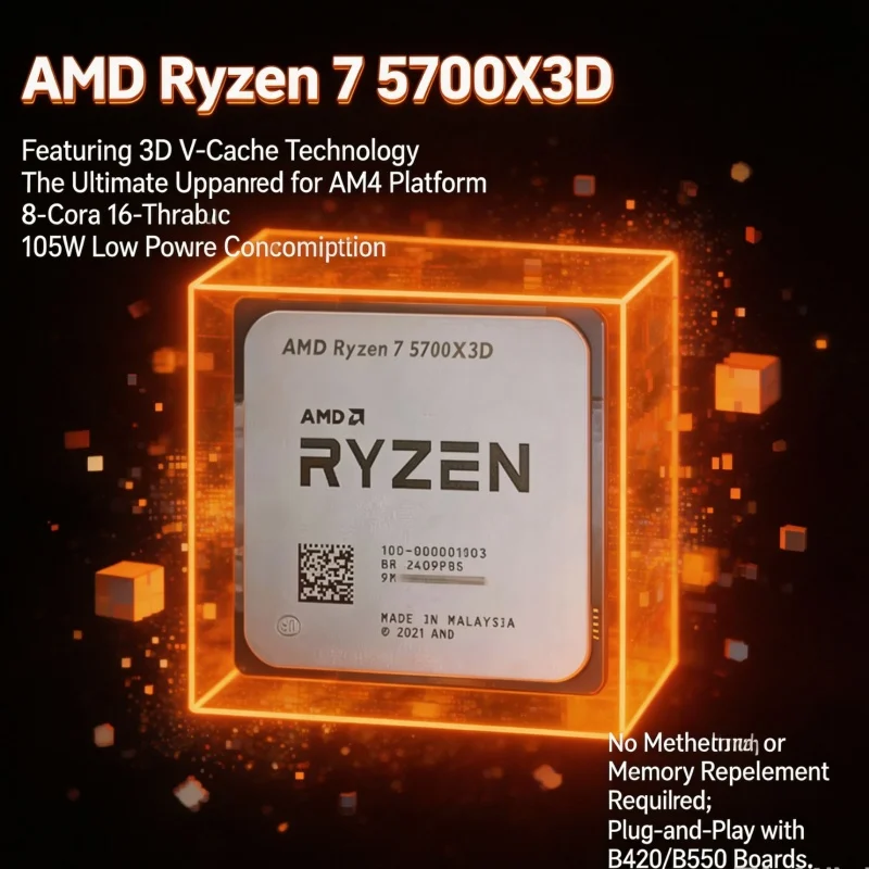 Nieuwe AMD Ryzen 7 5700X3D R7  - Amd Cpu Ryzen 7 recensie en prijs