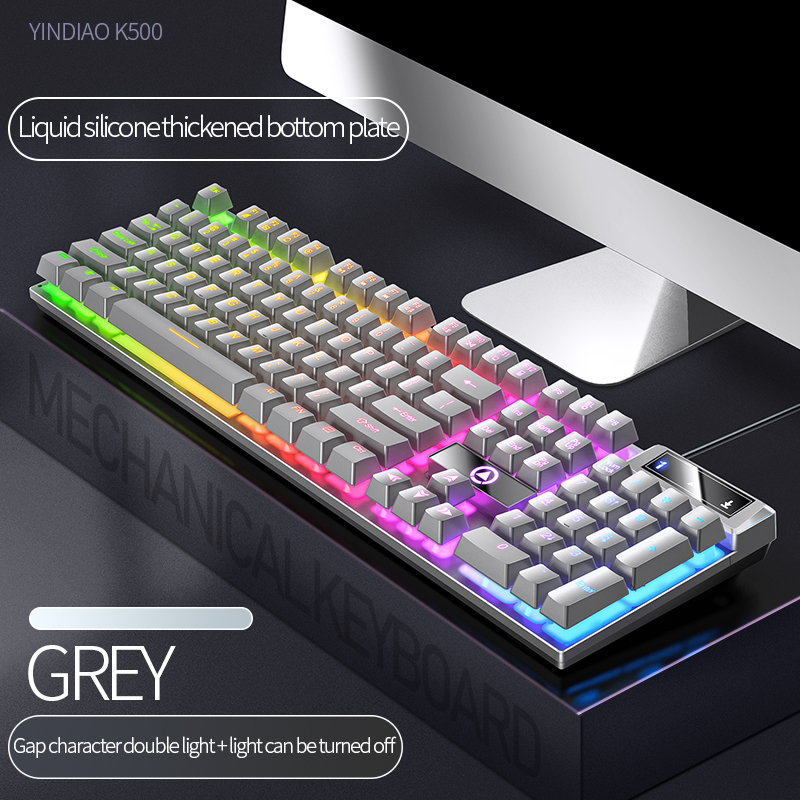 104-toetsen gamingtoetsenbord  - Keyboard Gaming Blue Switch recensie en prijs