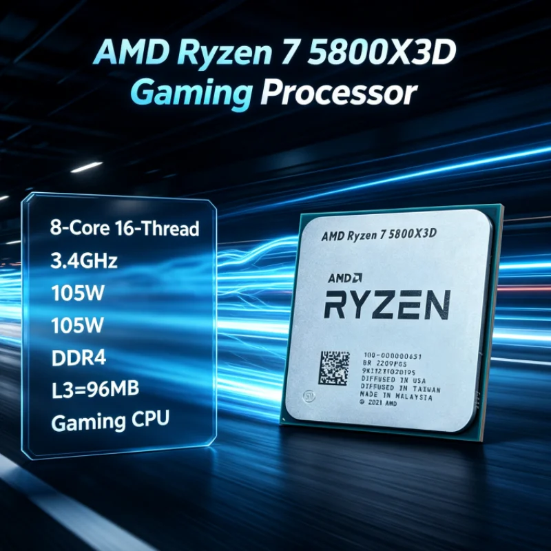 AMD R7 5800X3D 96 MB CPU-proce - Amd Cpu Ryzen 7 recensie en prijs